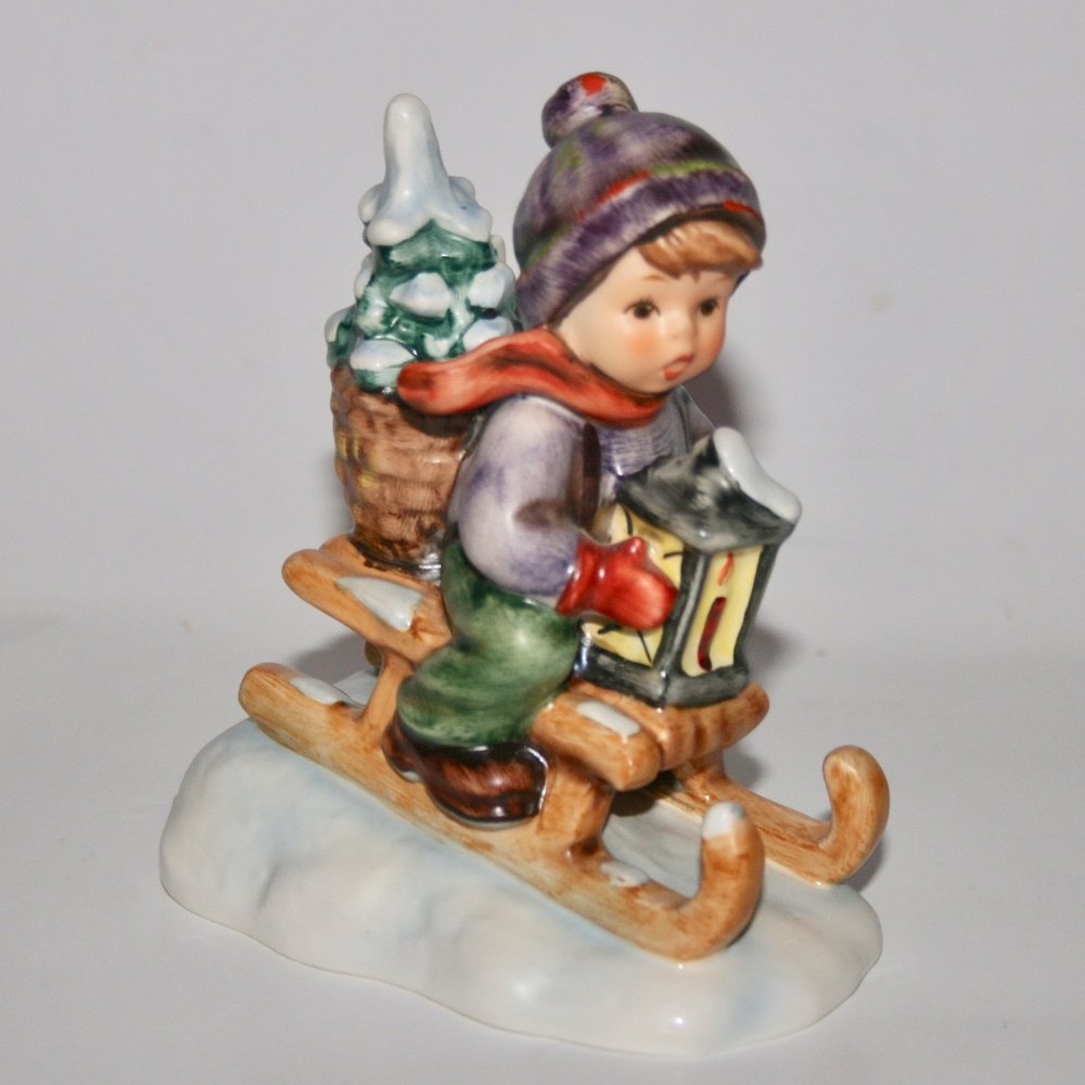 Goebel Hummel Ride Into Christmas Figurine